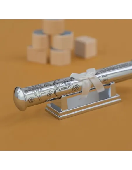 NOA KIDS | Forkromet dåbsrør m. fod