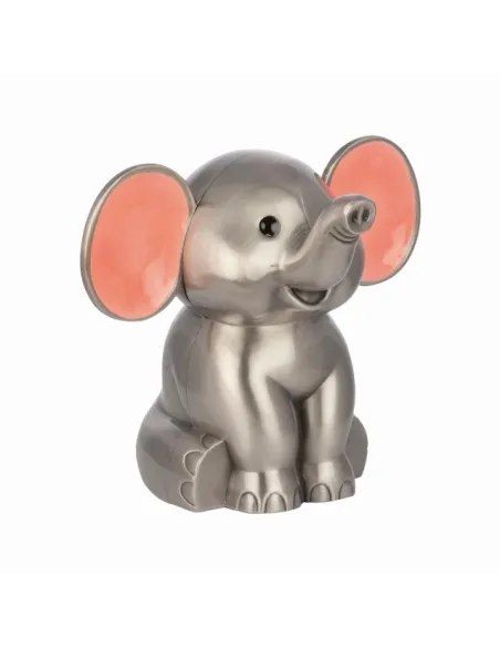 NOA KIDS | Fortinnet sparebøsse elefant m. lyserøde ører NOA KIDS | Fortinnet sparebøsse elefant m. lyserøde ører