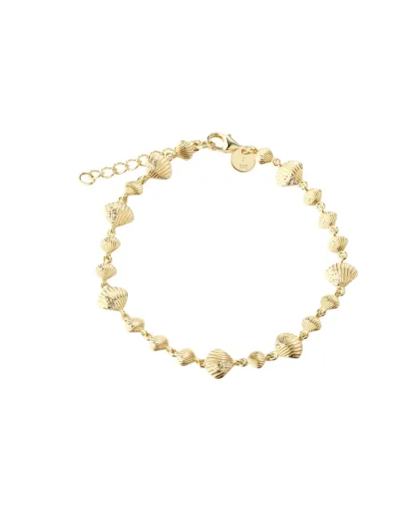 AQUA DULCE | SHELLY ARMBÅND | GYLDET