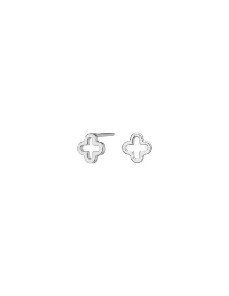 HARMONY52 ørestikker i rhodineret sølv | Nordahl Jewellery