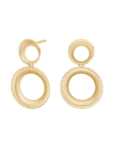 NORDAHL JEWELLERY | Forgyldt sølv ørehængere 2 ENERGY52