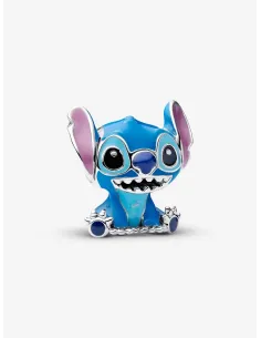 Pandora Julemagi Muranoglas Charm i rød med gylden folie og julemotiver