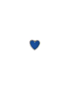 STINE A | Petit Love Heart Cobalt Blue Enamel