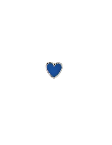 STINE A | Petit Love Heart Cobalt Blue Enamel