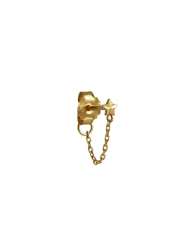 STINE A | Star Etoile with Chain Earring
