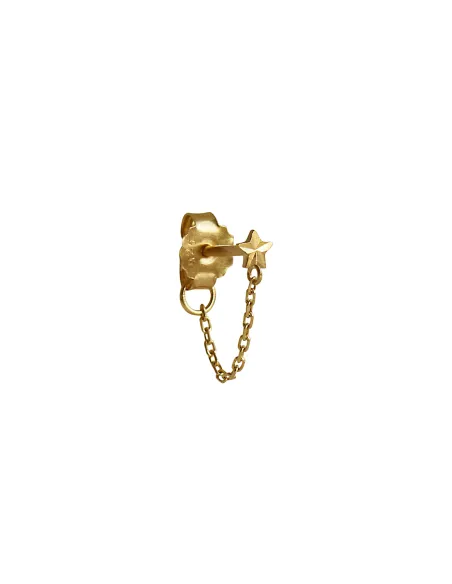 STINE A | Star Etoile with Chain Earring