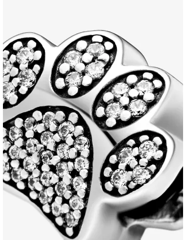 PANDORA | Funklende Poteaftryk Charm Sterlingsølv