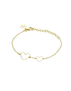 SUSANNE FRIIS BJØRNER | Armbånd med 2 hjerter