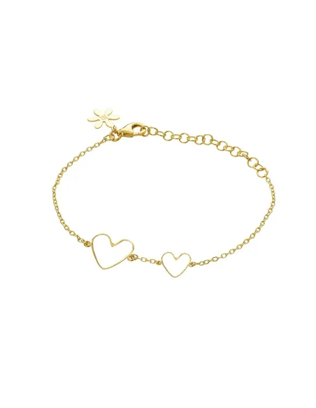 SUSANNE FRIIS BJØRNER | Armbånd med 2 hjerter