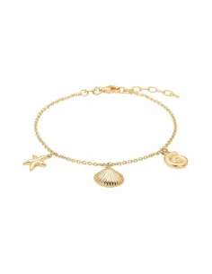 NORDAHL JEWELLERY | Forgyldt sølv armbånd SEA52