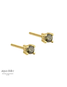 AQUA DULCE | MINI KAYA OLIVE EARSTUD | GOLDEN