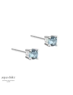 AQUA DULCE | MINI KAYA SKY EARSTUD | SILVER