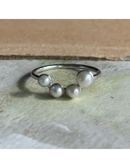 STINE A | Pearl Berrie Ring Silver STINE A | Pearl Berrie Ring Silver