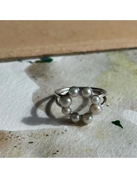 STINE A | Pearl Berrie Ring Silver STINE A | Pearl Berrie Ring Silver