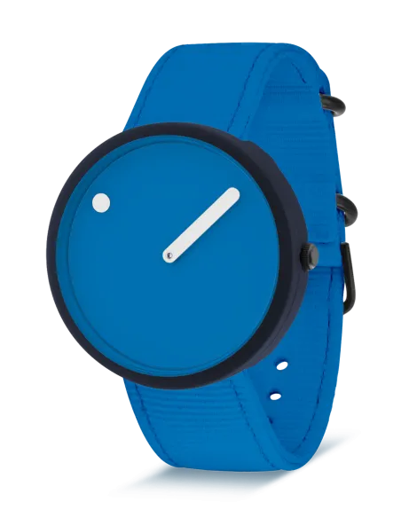 PICTO | Kystblå urskive / Kystblå genbrugsplast rem