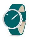 PICTO | 40 mm / Deep Teal urskive / Deep Teal læderrem