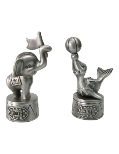 NOA KIDS | Fortinnet æske første tand/hårlok elefant & søløve