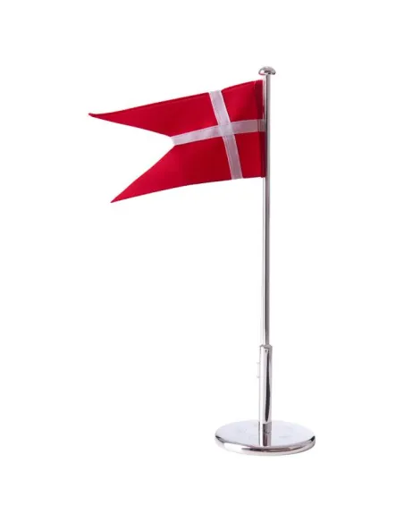 NOA KIDS | Forkromet flagstang m. dåbsfod, 30 cm