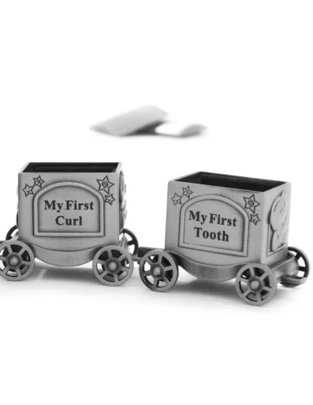 NOA KIDS | Fortinnet æske min første tand/hårlok tog