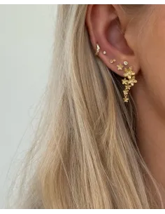 Nava Copenhagen | Leia Earrings - Forgyldt 2