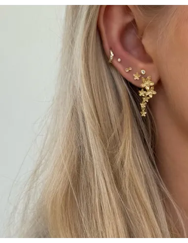 Nava Copenhagen | Leia Earrings - Forgyldt