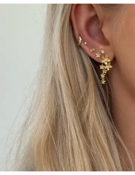 Nava Copenhagen | Leia Earrings - Forgyldt