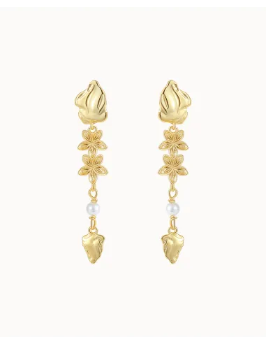 Nava Copenhagen | Haiti Earrings - Forgyldt