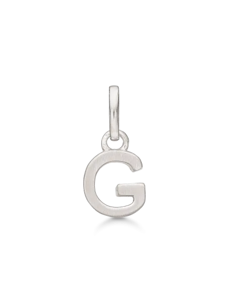 STØVRING | G BOGSTAV | Sølv vedhæng