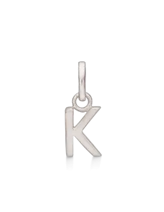 STØVRING | K BOGSTAV | Sølv vedhæng