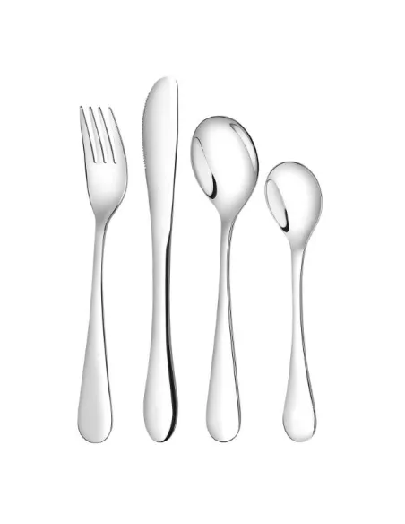 NOA KIDS | Rustfrit stål bestik - blank