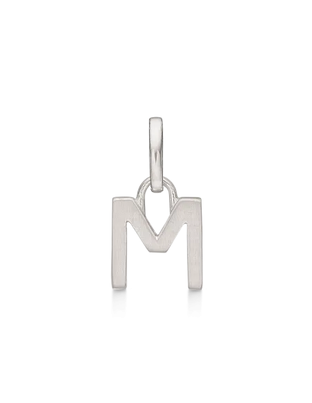 STØVRING | M BOGSTAV | Sølv vedhæng