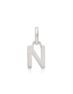 STØVRING | N BOGSTAV | Sølv vedhæng