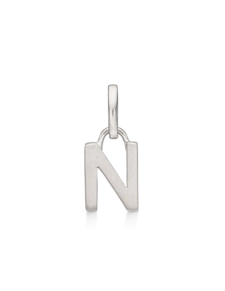 STØVRING | N BOGSTAV | Sølv vedhæng