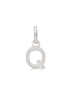 STØVRING | Q BOGSTAV | Sølv vedhæng