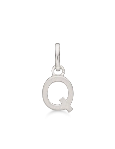 STØVRING | Q BOGSTAV | Sølv vedhæng