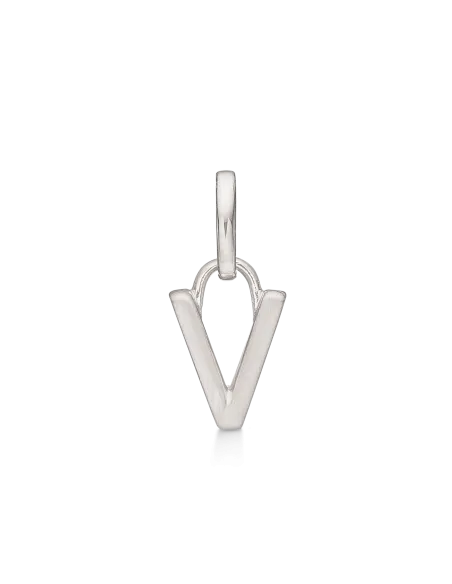 STØVRING | V BOGSTAV | Sølv vedhæng