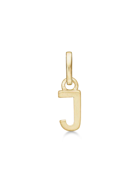 STØVRING | J BOGSTAV | Sølvforgyldt vedhæng