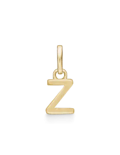STØVRING | Z BOGSTAV | Sølvforgyldt vedhæng