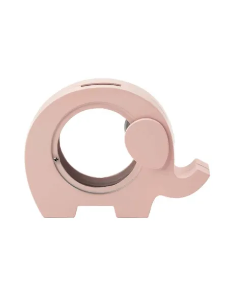 NOA KIDS | Forkromet sparebøsse elefant - lyserød