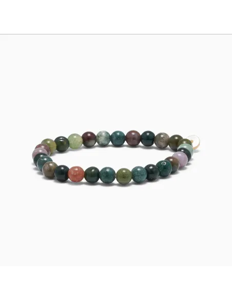 SOÏ | Indian Agate | Krystal armbånd 6 mm