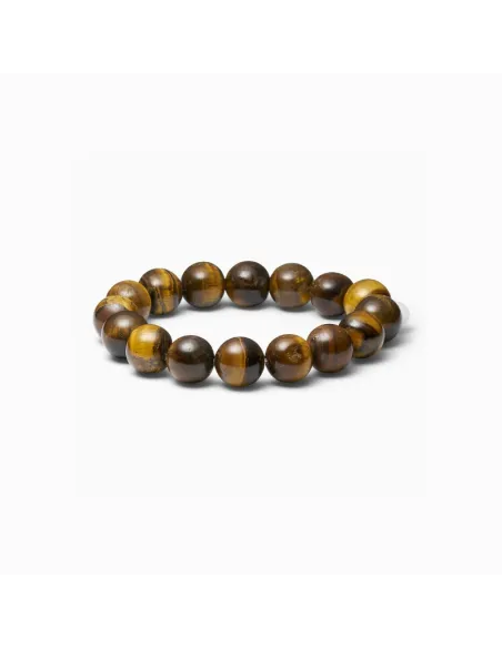 Soï | Chunky Tiger Eye | Krystal armbånd