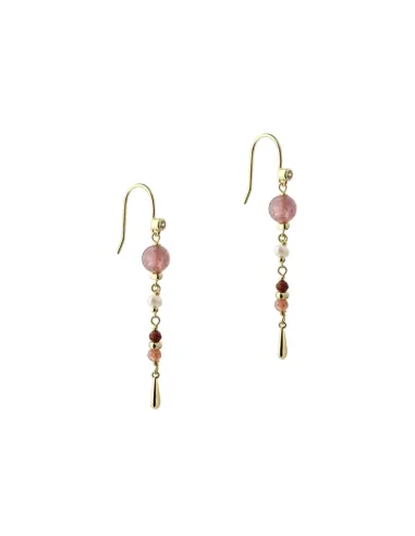 AQUA DULCE | PEACHY EARHOOK | GOLDEN