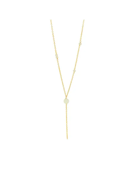 SUSANNE FRIIS BJØRNER | Guldbelagt sølv Y-halskæde med limegrønt serpentinvedhæng SUSANNE FRIIS BJØRNER | Guldbelagt sølv Y-halskæde med limegrønt serpentinvedhæng