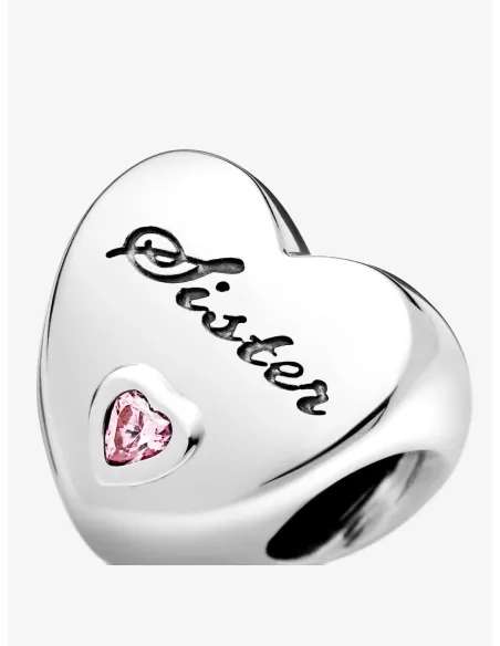 PANDORA | Søster Hjerte Charm Sterlingsølv PANDORA | Søster Hjerte Charm Sterlingsølv