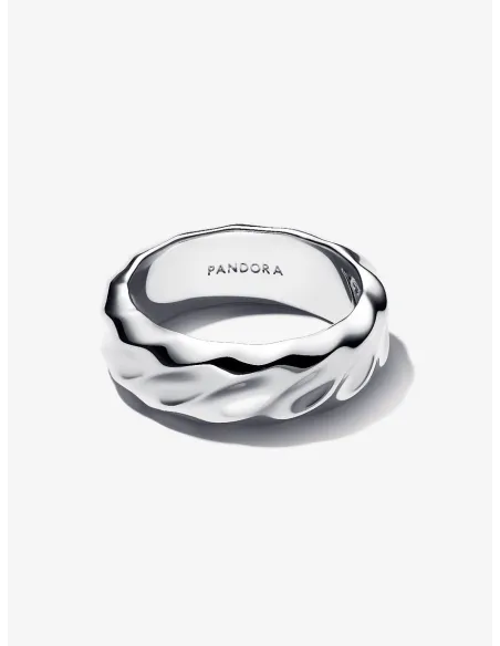 Pandora | Riflet Bred Båndring Sterlingsølv Pandora | Riflet Bred Båndring Sterlingsølv
