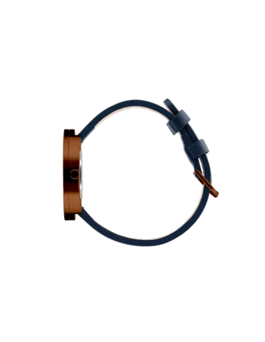 PICTO | 40 mm / Cream Dial / Midnight Blue leather strap