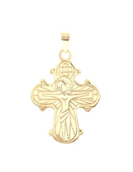 Siersbøl | 8kt. guld dagmarkors m/apostle 21mm