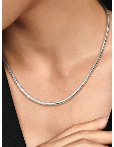 PANDORA | Moments Slangekædehalskæde Sterlingsølv