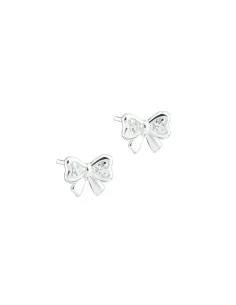 AQUA DULCE | NICE BOW EARSTUD | SILVER