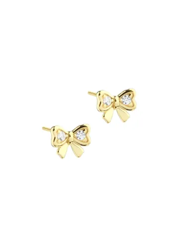 AQUA DULCE | NICE BOW EARSTUD | GOLDEN